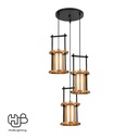 โคมไฟเพดาน PENDENT 3 ช่อ 3143-3 E27 HUB LIGHTING