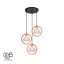 โคมไฟเพดาน PENDENT 3 ช่อ 6499-3 E27 HUB LIGHTING