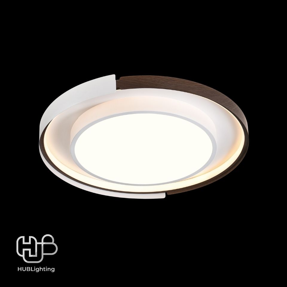 โคมไฟเพดาน CEILING LED 9868 CIRCLE (600) 3 Color HUB LIGHTING