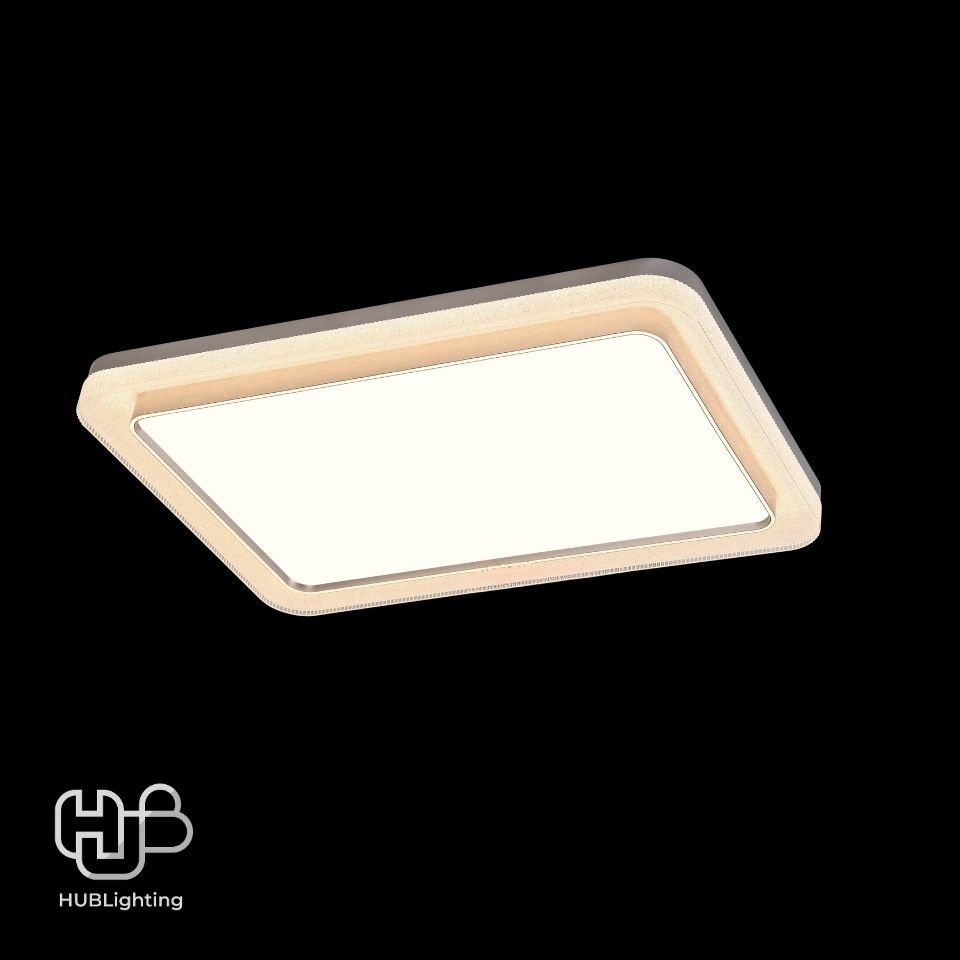 โคมไฟเพดาน CEILING LED 3566 RECTANGLE (1100x700) 3 Color HUB LIGHTING