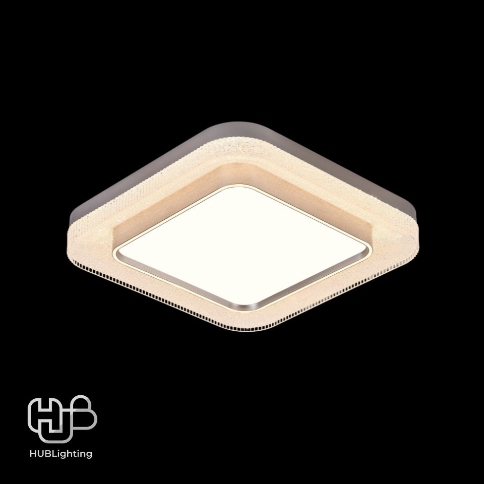 โคมไฟเพดาน CEILING LED 3566 SQUARE (500x500) 3 Color HUB LIGHTING