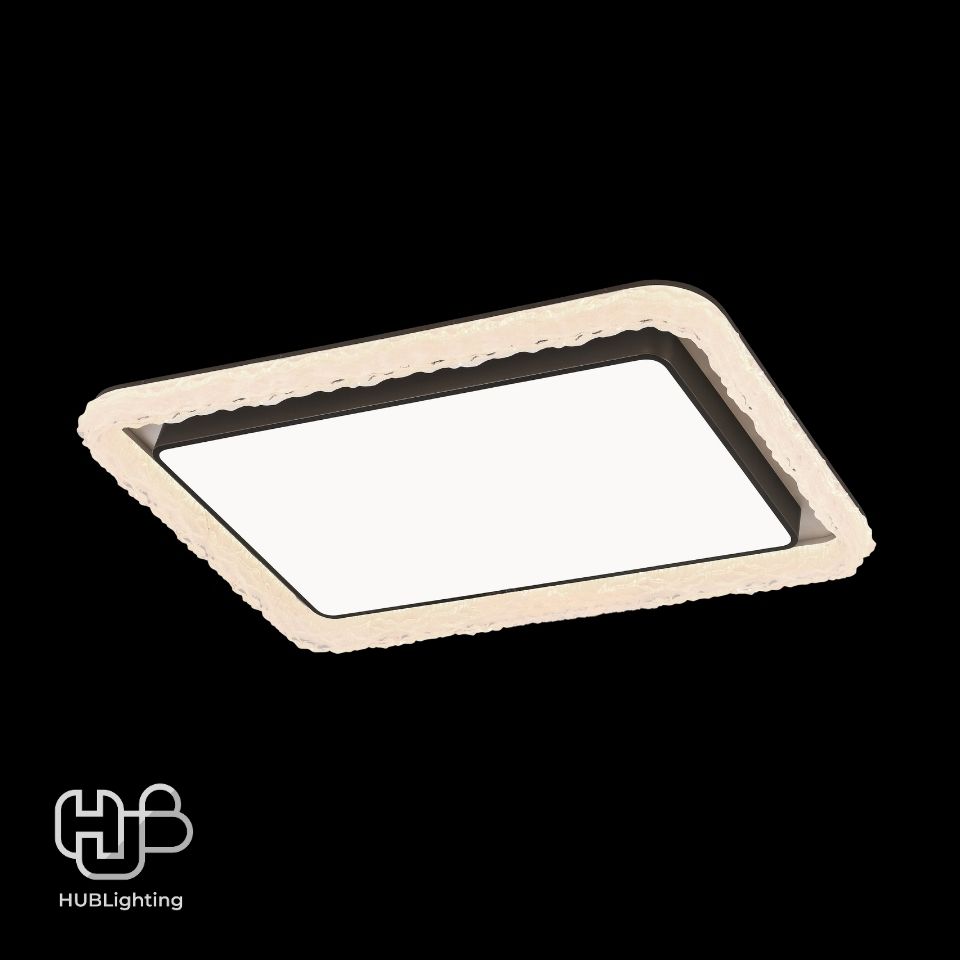 โคมไฟเพดาน CEILING LED 9891 RECTABGLE (1100x700) 3 Color HUB LIGHTING