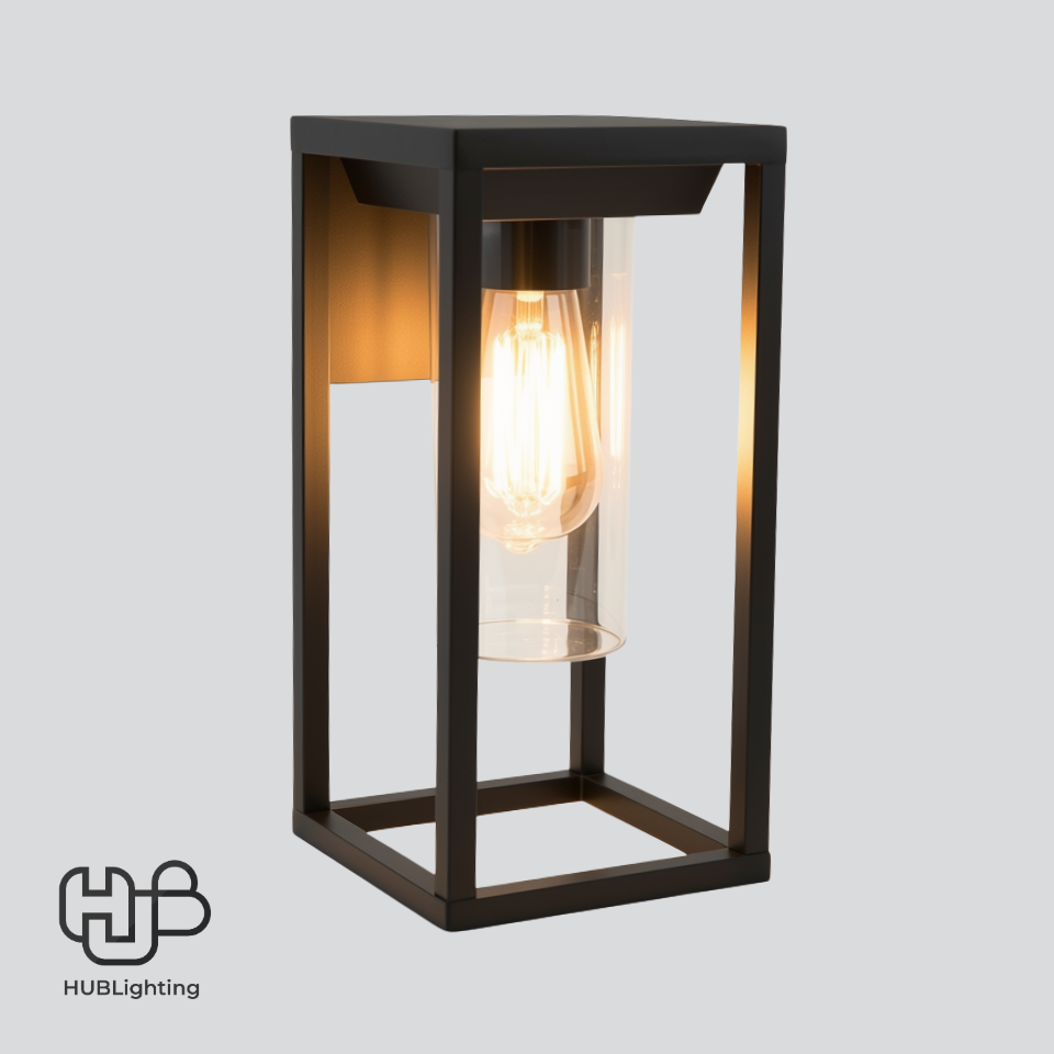 โคมไฟผนังภายนอก 1189-1 BK HUB LIGHTING