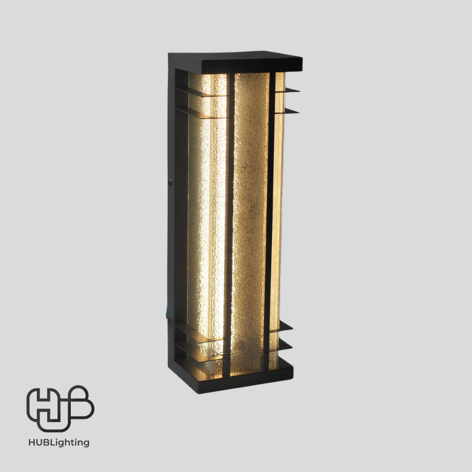 โคมไฟผนังภายนอก 1892 BK HUB LIGHTING