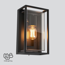 โคมไฟผนังภายนอก 1121 BK HUB LIGHTING