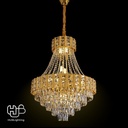 โคมไฟเพดาน CHANDELIER คริสตัล 65305-600 GD 8x E14 HUB LIGHTING