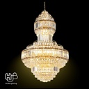 โคมไฟเพดาน CHANDELIER คริสตัล 65310-800 GD 28x E14 HUB LIGHTING