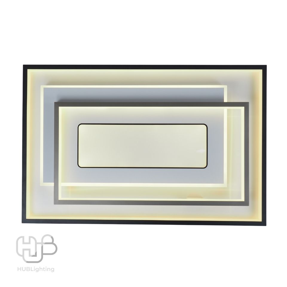 โคมไฟเพดาน CEILING LED 9502 RECTANGLE (1200x800) 3 Color HUB LIGHTING