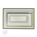โคมไฟเพดาน CEILING LED 9502 RECTANGLE (1200x800) 3 Color HUB LIGHTING