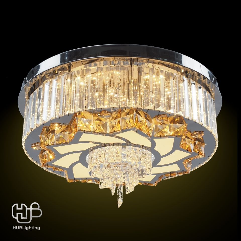 โคมไฟเพดาน CEILING คริสตัล 30086-500 กลม HUB LIGHTING