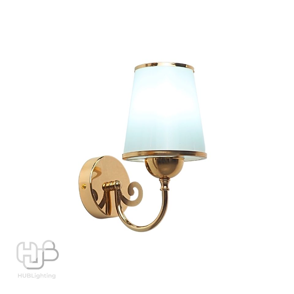 โคมไฟผนังภายใน 1153 WH+GD HUB LIGHTING