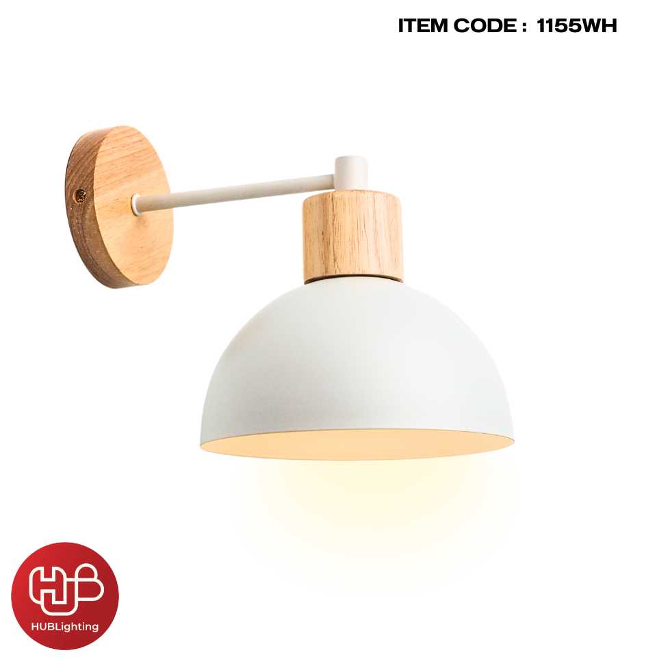 โคมไฟผนังภายใน 1155 WH HUB LIGHTING