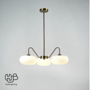 โคมไฟเพดาน PENDENT 3 ช่อ 36035/3 GD E27 HUB LIGHTING