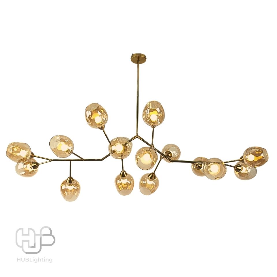 โคมไฟเพดาน PENDENT ช่อ FY8600-16 CU E27 HUB LIGHTING