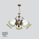 โคมไฟเพดาน PENDENT ช่อ 7849/5 FGD+CF E27 HUB LIGHTING