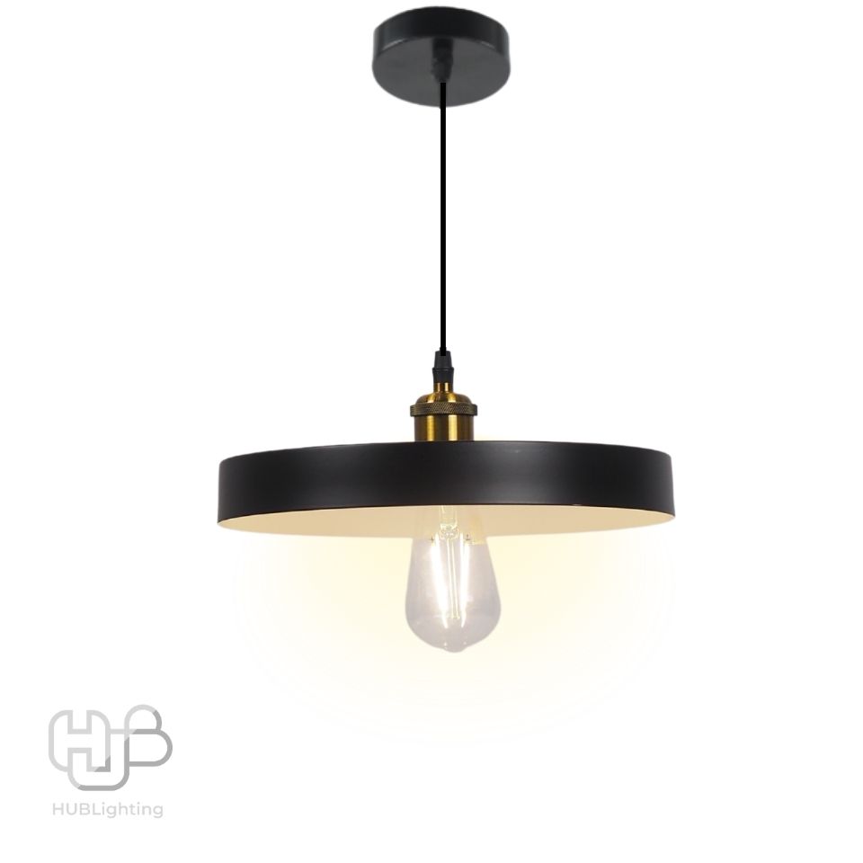 โคมไฟเพดาน PENDENT ช่อ 9410-1 BK (300x80) HUB LIGHTING