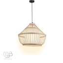 โคมไฟเพดาน PENDENT เดี่ยว C-7122 BAMBOO E27 ไม้ HUB LIGHTING