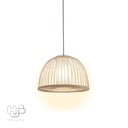 โคมไฟเพดาน PENDENT เดี่ยว C-7123 BAMBOO E27 ไม้ HUB LIGHTING