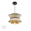โคมไฟเพดาน PENDENT เดี่ยว G-125 RATTAN E27 ไม้ HUB LIGHTING