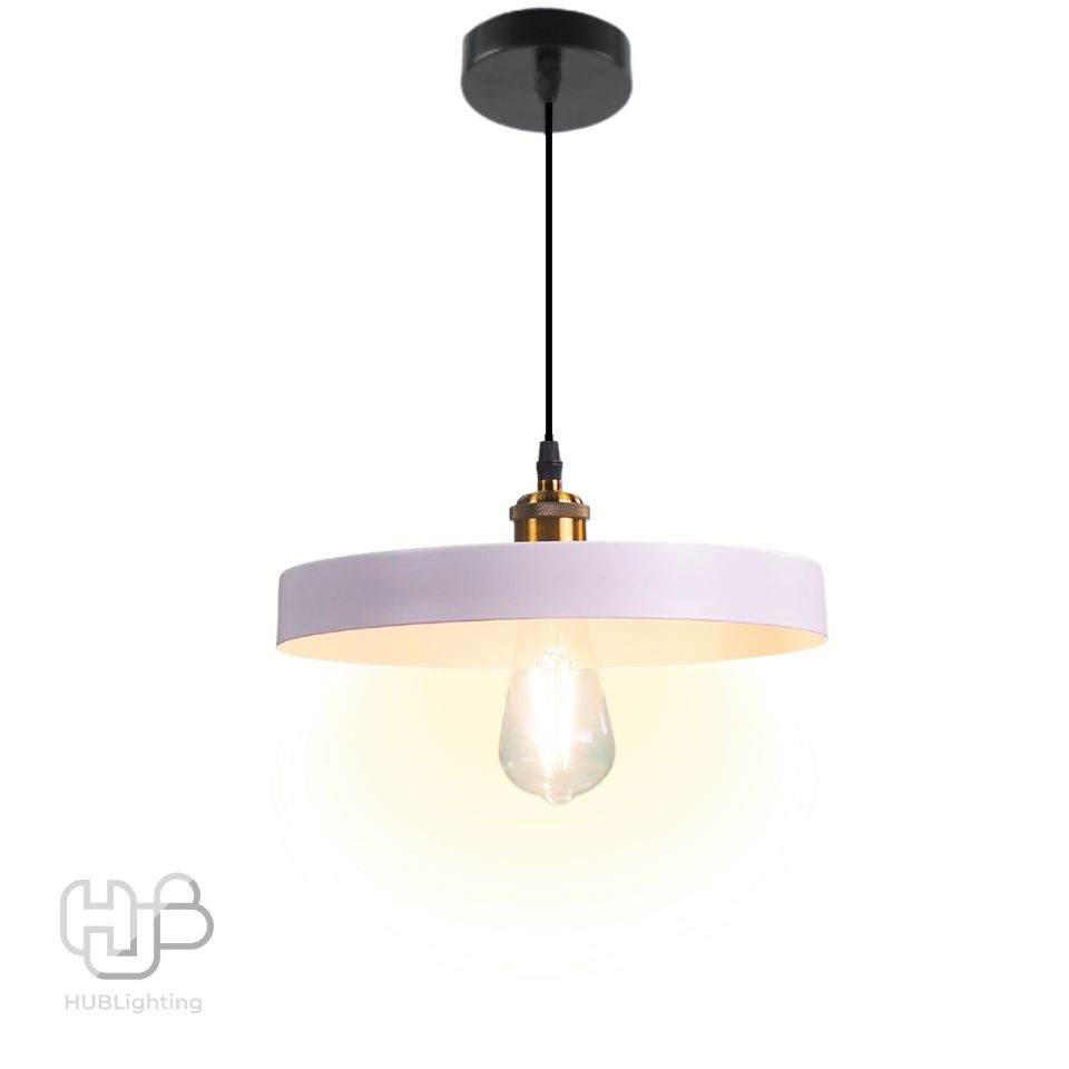 โคมไฟเพดาน PENDENT ช่อ 9410-1 WH (300x80) HUB LIGHTING