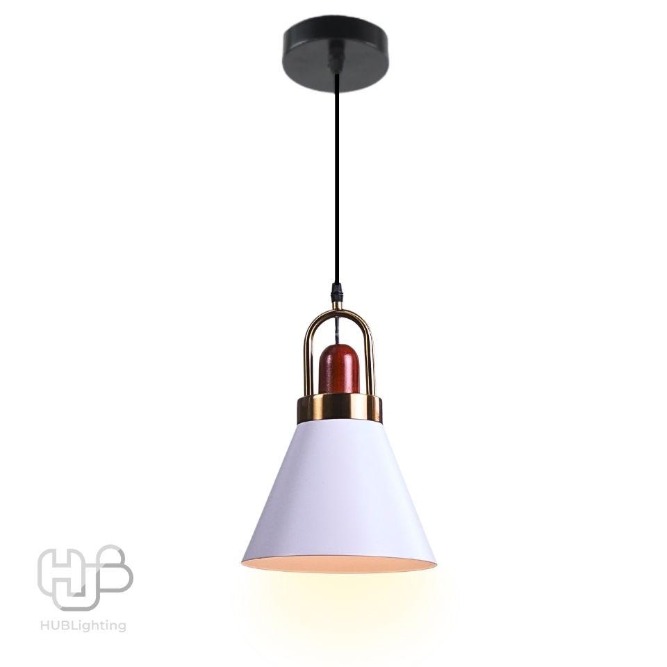 โคมไฟเพดาน PENDENT ช่อ 9414/1 WH (220x250) HUB LIGHTING