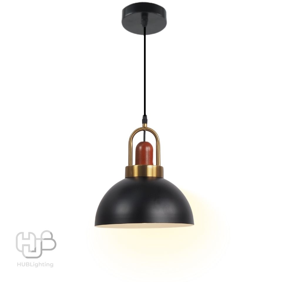 โคมไฟเพดาน PENDENT ช่อ 7462/1 BK (260x300) HUB LIGHTING