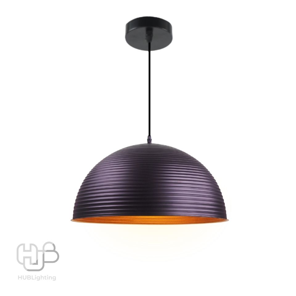 โคมไฟเพดาน PENDENT ช่อ 7822/1 BK (500x250) HUB LIGHTING