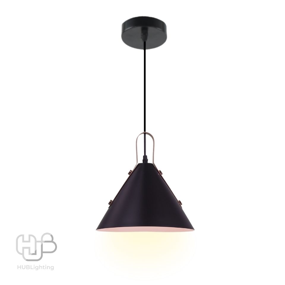 โคมไฟเพดาน PENDENT ช่อ 2718/1 BK (270x250) HUB LIGHTING
