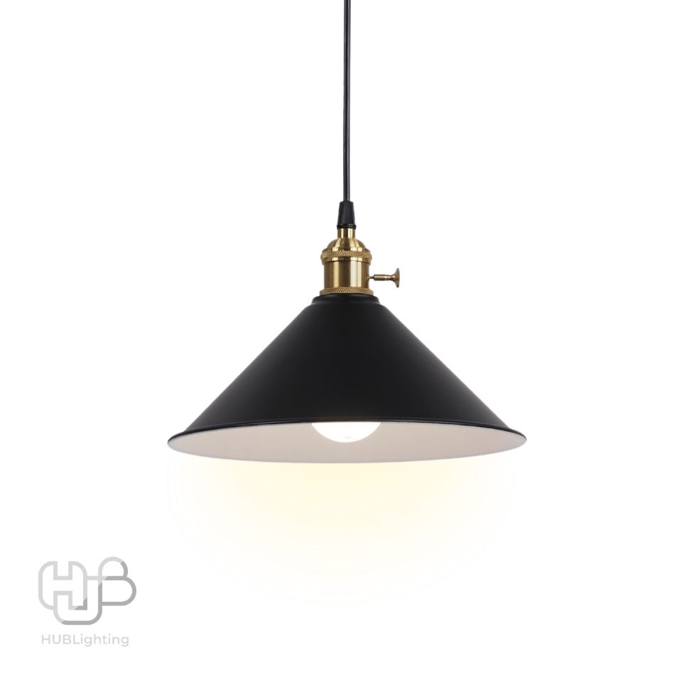 โคมไฟเพดาน PENDENT ช่อ 7942/1 BK (250x150) HUB LIGHTING