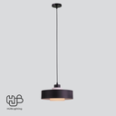 โคมไฟเพดาน PENDENT ช่อ 1040/1 BK (300x160) HUB LIGHTING