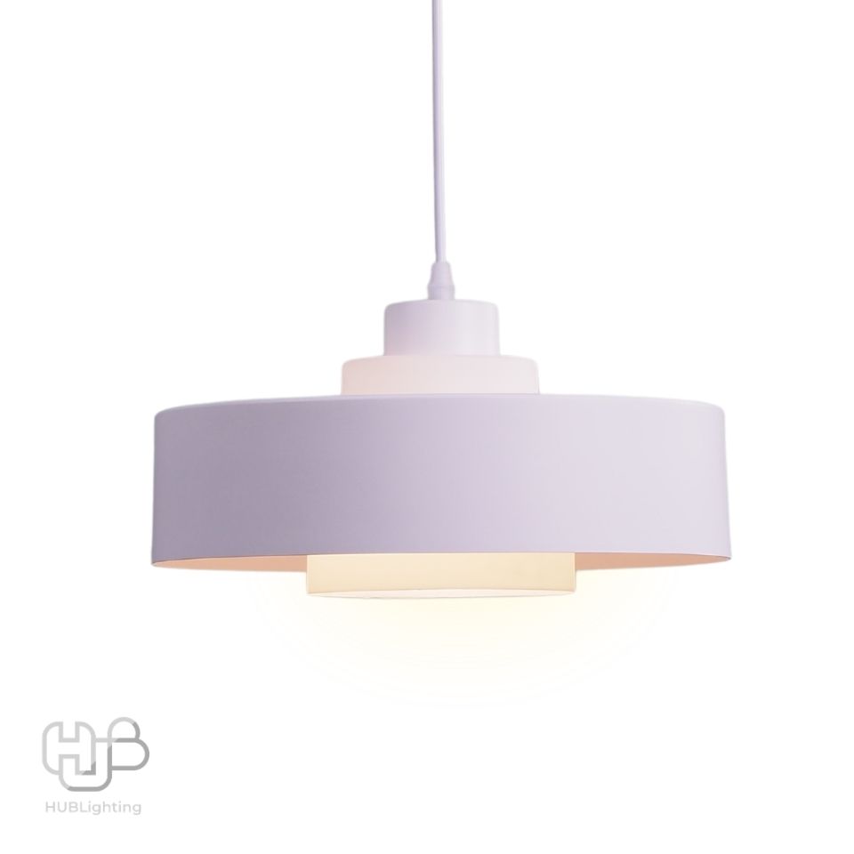 โคมไฟเพดาน PENDENT ช่อ 1040/1 WH (300x160) HUB LIGHTING