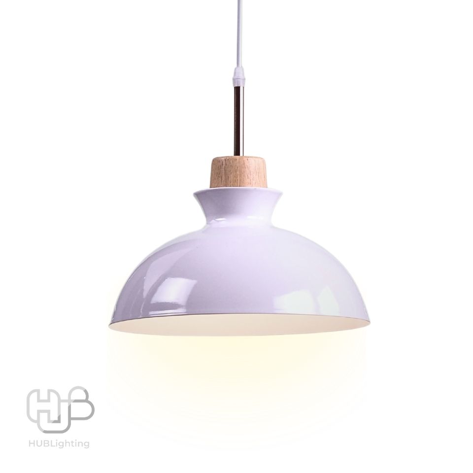 โคมไฟเพดาน PENDENT ช่อ 7784-1 WH (280x170) HUB LIGHTING