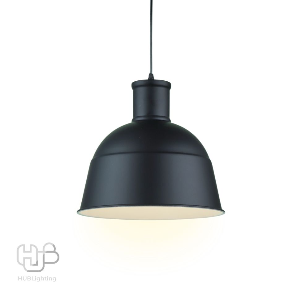 โคมไฟเพดาน PENDENT ช่อ 7946/1 BK (350x350) HUB LIGHTING