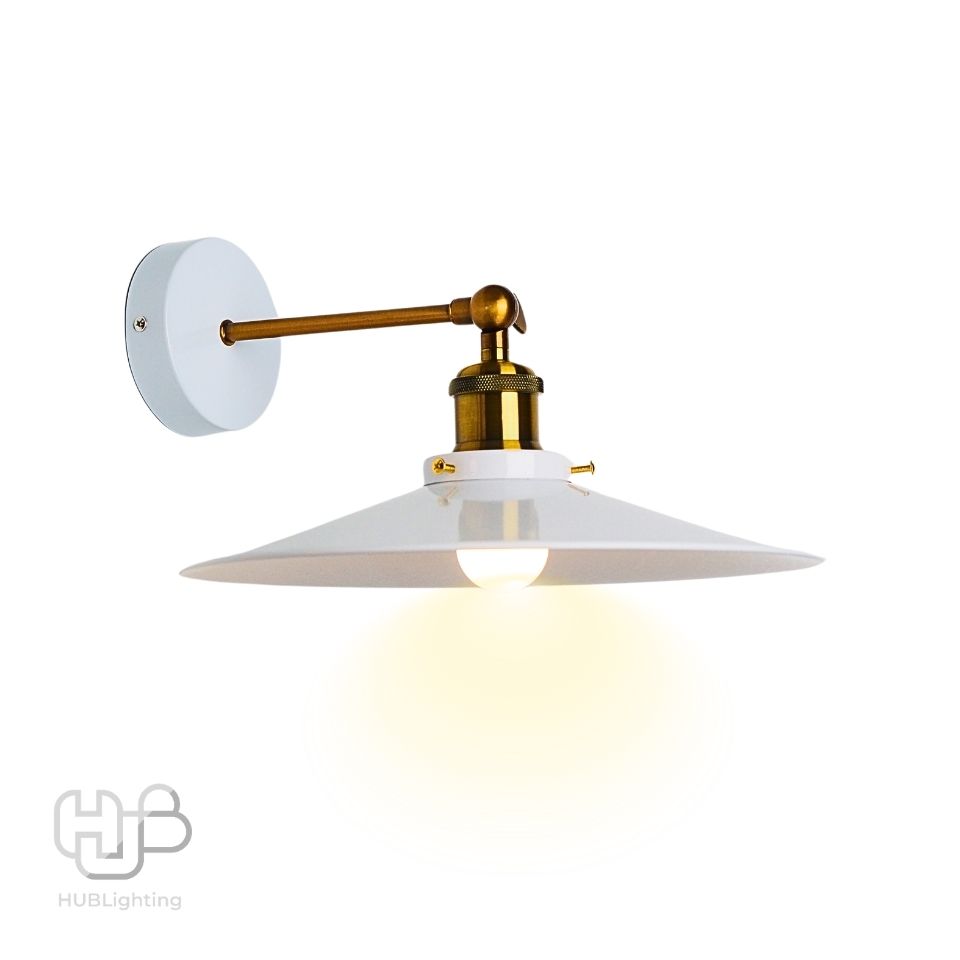 โคมไฟผนังภายใน XD-007 WH HUB LIGHTING