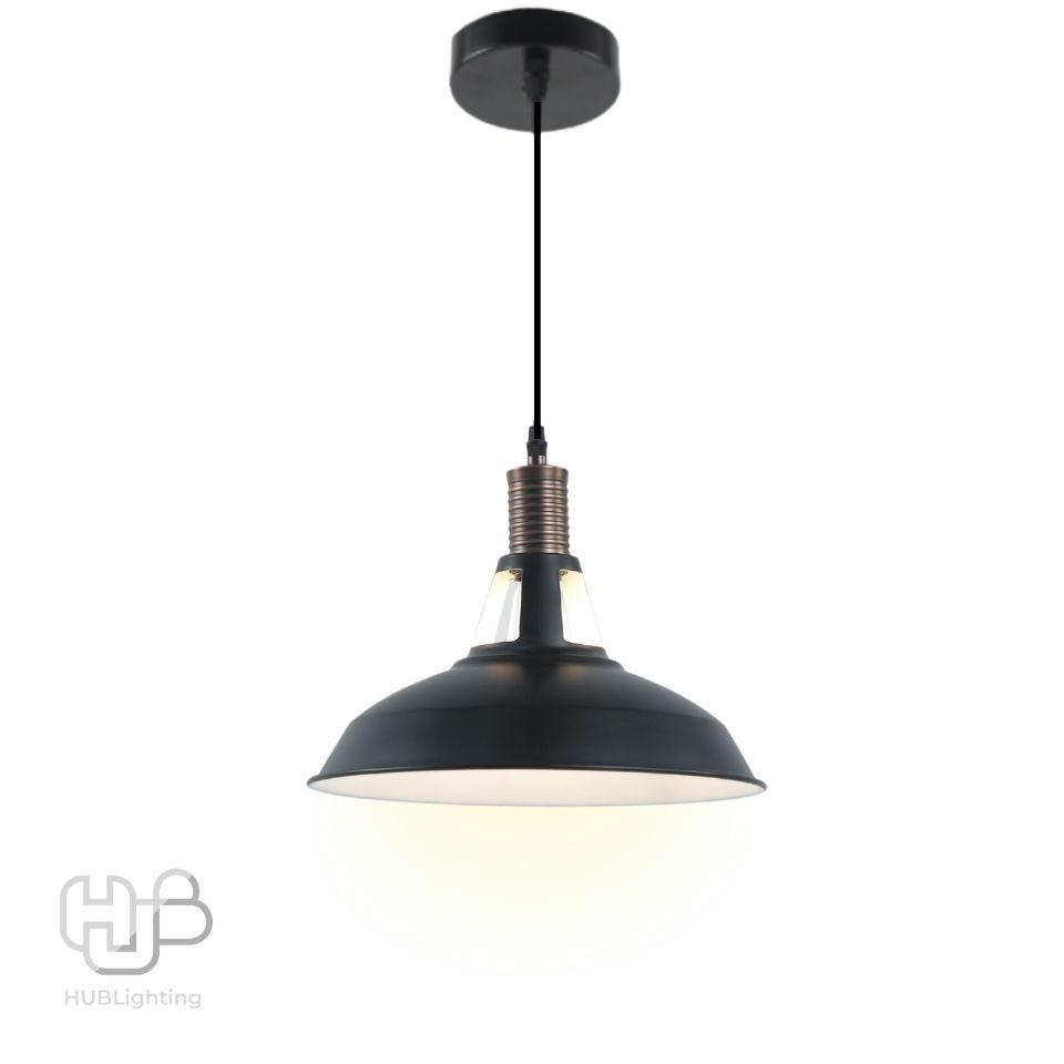 โคมไฟเพดาน PENDENT ช่อ 7932/1 BK (310x250) HUB LIGHTING