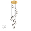 โคมไฟเพดาน PENDENT ช่อ 2053-10 GOLD HUB LIGHTING