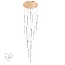 โคมไฟเพดาน PENDENT ช่อ 2060-19 GOLD HUB LIGHTING