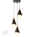 โคมไฟเพดาน PENDENT 3 ช่อ 7799/3 BK (180x250) E27 HUB LIGHTING