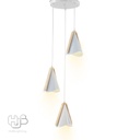 โคมไฟเพดาน PENDENT 3 ช่อ 7799/3 WH (180x250 E27 HUB LIGHTING