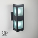 โคมไฟผนังภายนอก A0205 BK ดำ HUB LIGHTING