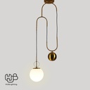 โคมไฟเพดาน PENDENT เดี่ยว 9913 (35x118) HUB LIGHTING