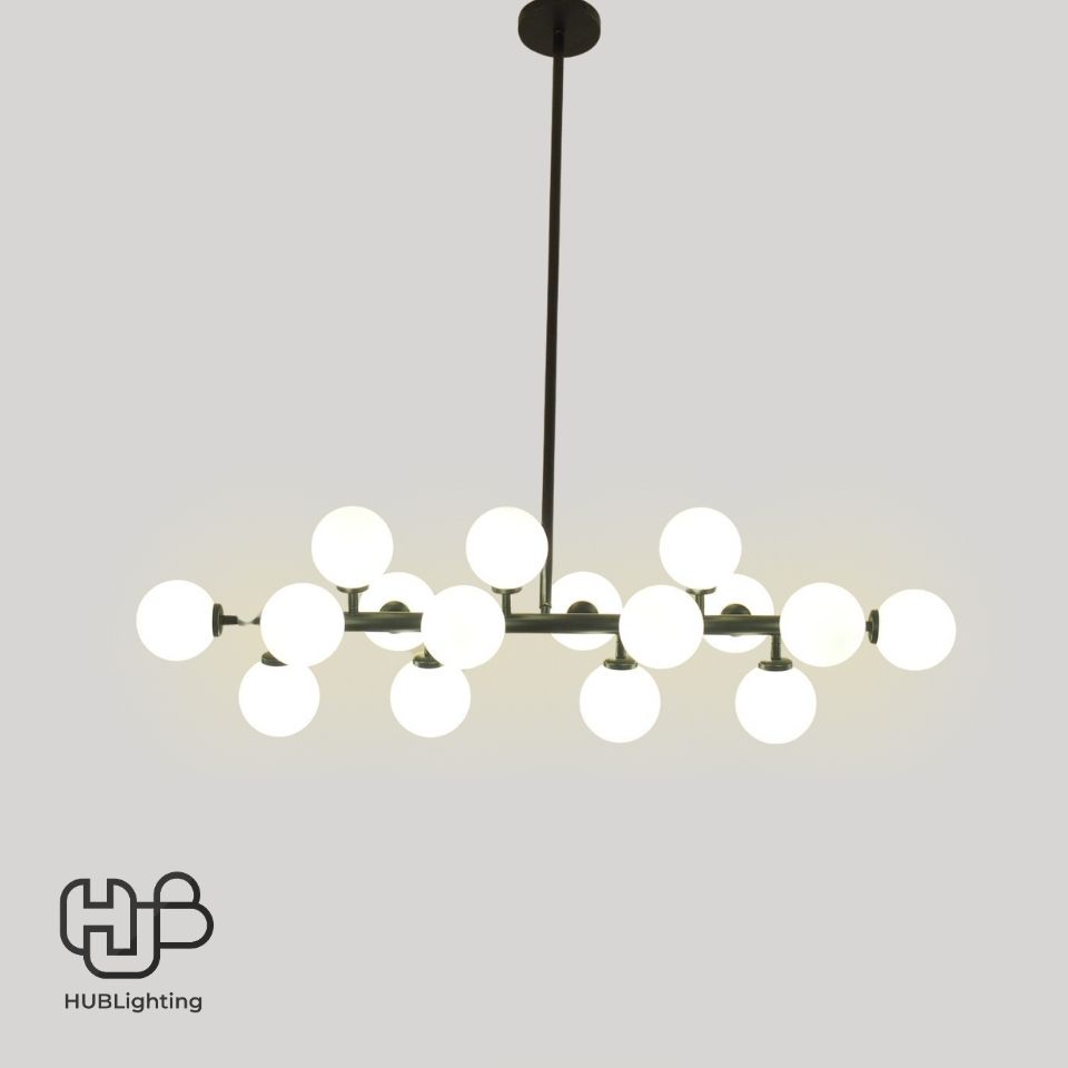 โคมไฟเพดาน PENDENT เดี่ยว 9899 (92x26x50) HUB LIGHTING