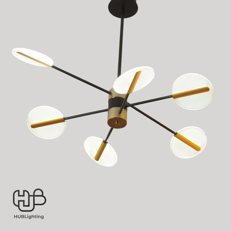 โคมไฟเพดาน PENDENT เดี่ยว 9916 (100x65) HUB LIGHTING