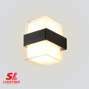 โคมไฟผนังภายนอก TER-04-2SQ-8W30 SPACE 8W Warmwhite 3000K SL LIGHTING