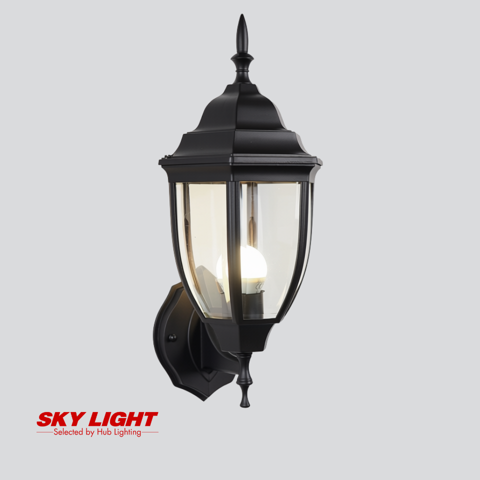 โคมไฟผนังภายนอก B5-180A-B-C-BK ดำ SKY LIGHT