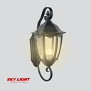 โคมไฟผนังภายนอก R1-215F-BK ดำ SKY LIGHT
