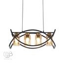 โคมไฟเพดาน PENDENT 4 ช่อ 5563-4 E27 HUB LIGHTING