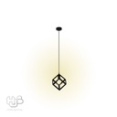 โคมไฟเพดาน PENDENT เดี่ยว 2213-1BK E27 HUB LIGHTING