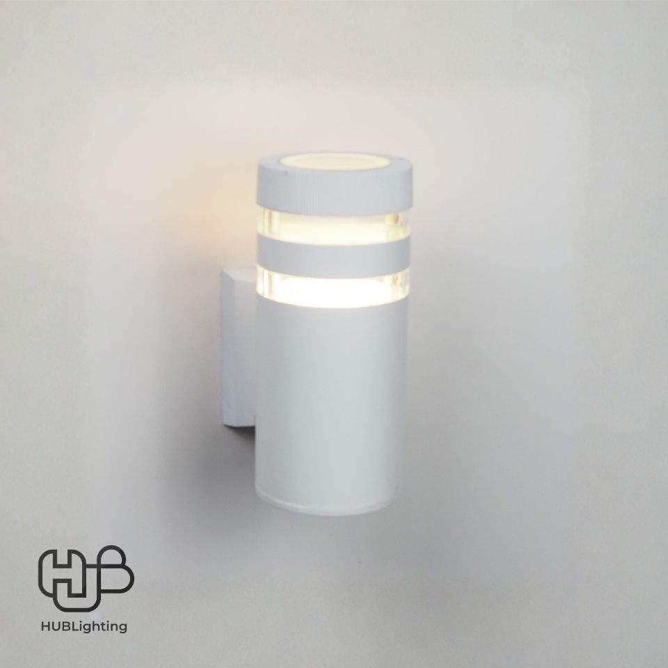 โคมไฟผนังภายนอก A0504 WH ขาว HUB LIGHTING