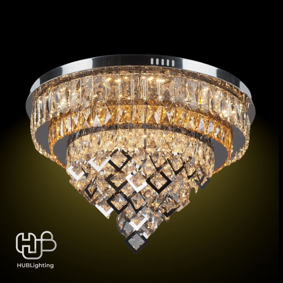 โคมไฟเพดาน CEILING คริสตัล 7908-600 RGB HUB LIGHTING